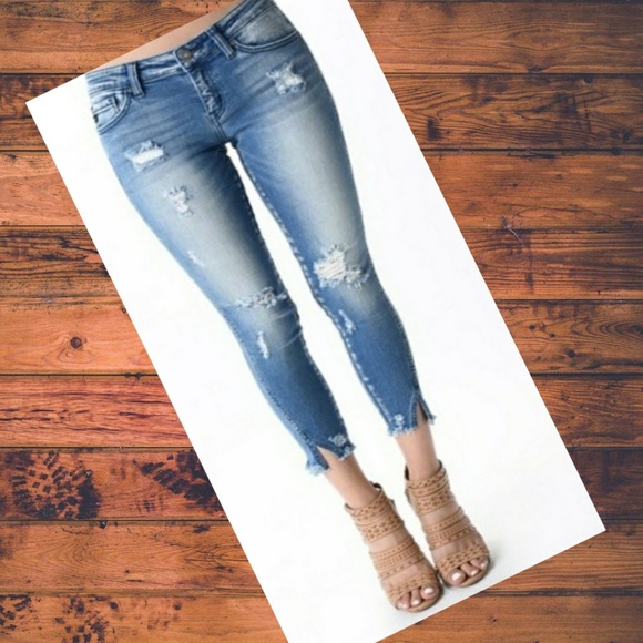 KanCan Denim - MED WASH SKINNY JEAN